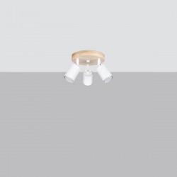 Ceiling lamp VERDO 3P white