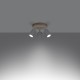 Ceiling lamp VERDO 3P white