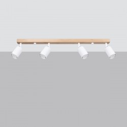 Ceiling lamp VERDO 4 white