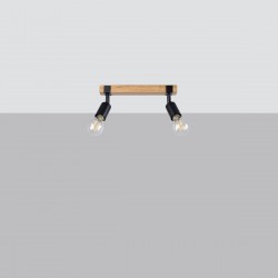 Ceiling lamp ZUCA 2 black