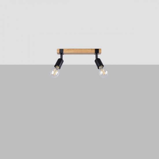 Ceiling lamp ZUCA 2 black