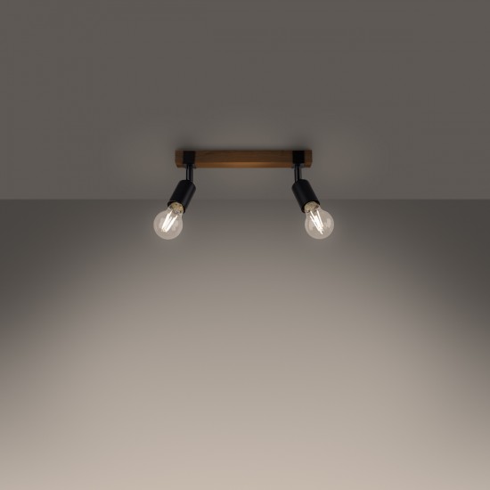 Ceiling lamp ZUCA 2 black