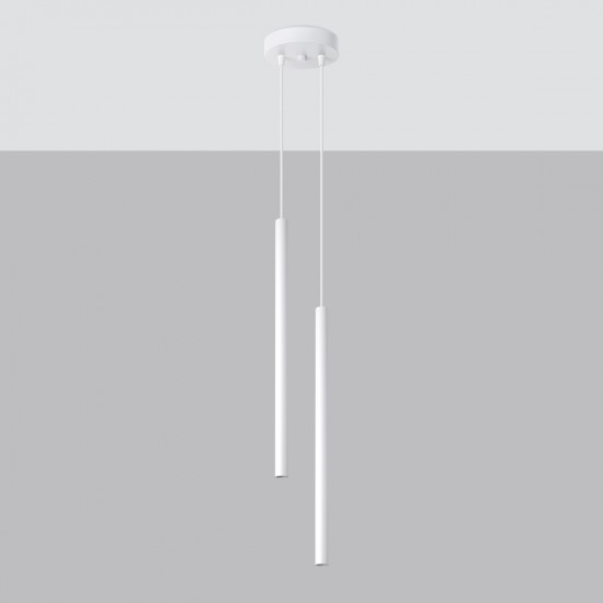 Pendant lamp PASTELO 2 white