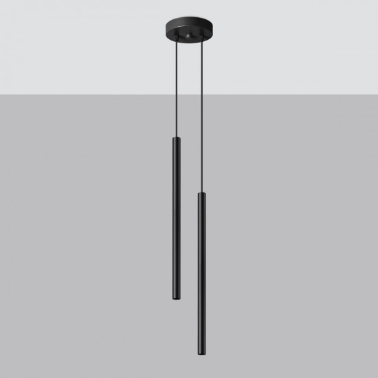 Pendant lamp PASTELO 2 black