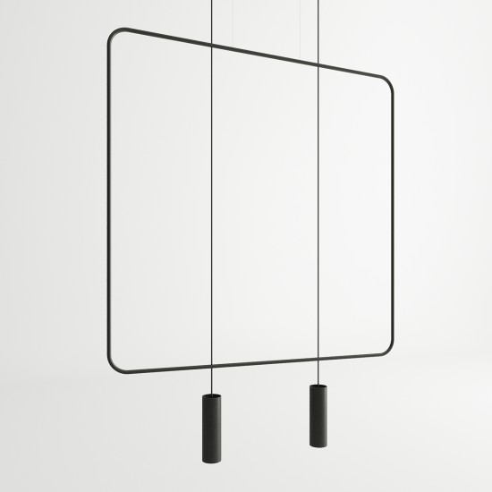 Pendant lamp RANA 2 black