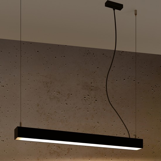 Pendant lamp PINNE 67 black