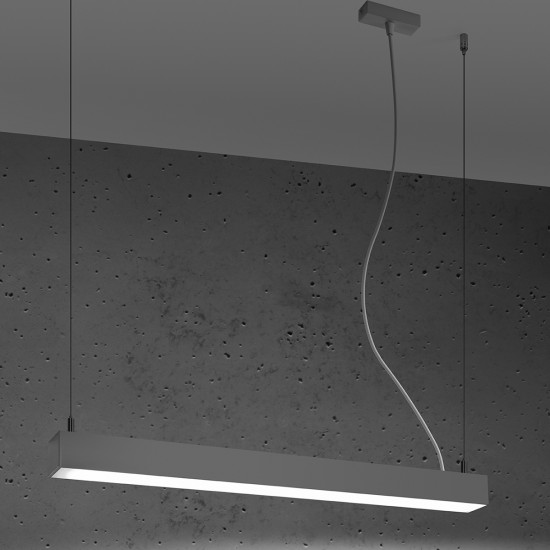 Pendant lamp PINNE 67 grey