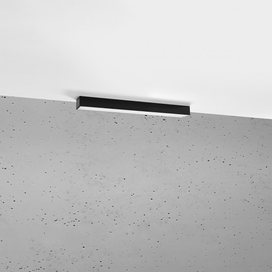 Ceiling lamp PINNE 67 black