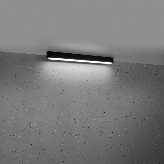 Ceiling lamp PINNE 67 black