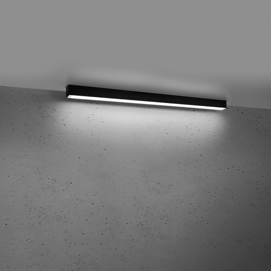 Ceiling lamp PINNE 90 black