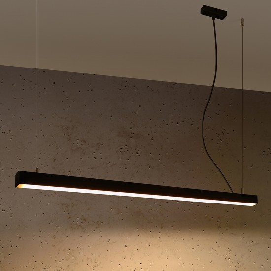 Pendant lamp PINNE 118 black