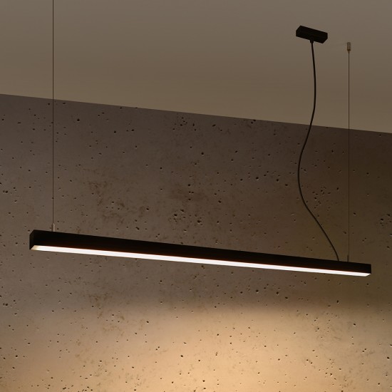 Pendant lamp PINNE 150 black