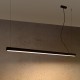 Pendant lamp PINNE 150 black