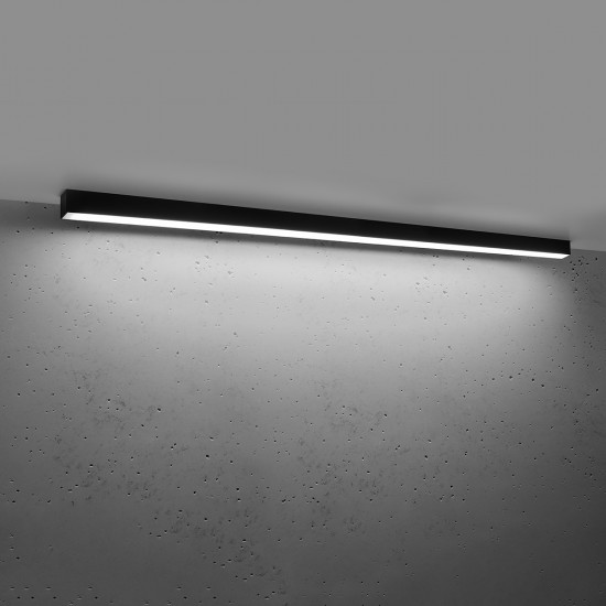 Ceiling lamp PINNE 150 black