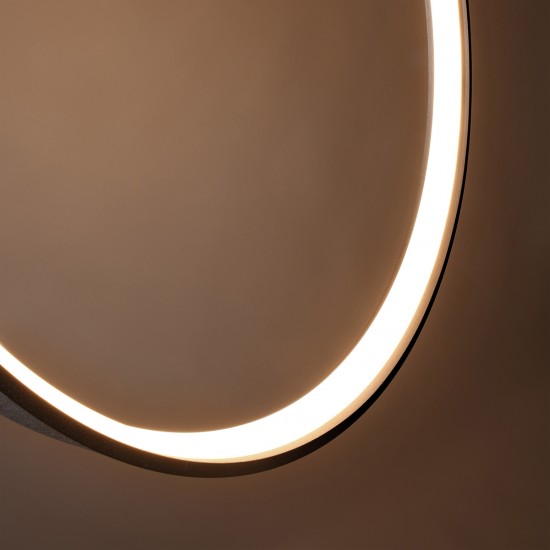 Pendant lamp RIO 78 black 3000K