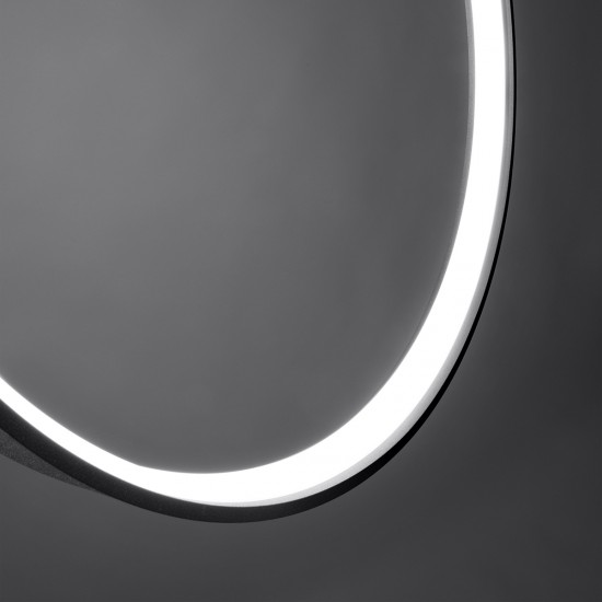 Pendant lamp RIO 110 black 4000K