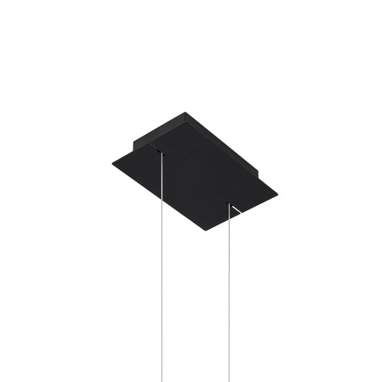 Pendant lamp RIO 110 black 4000K
