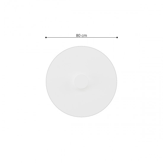 Ceiling lamp TVAROR white