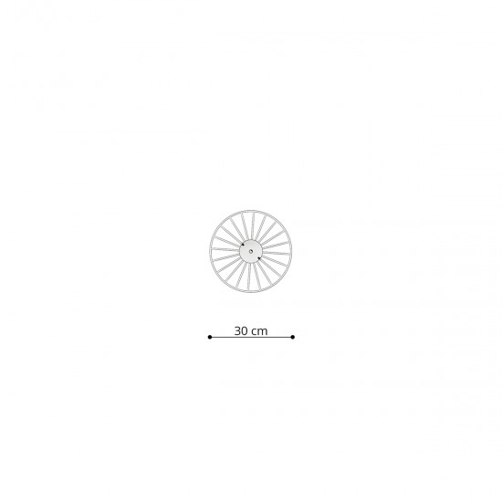 Pendant lamp SIRKEL 30 black