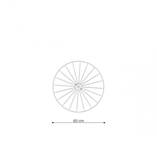 Pendant lamp SIRKEL 60 black