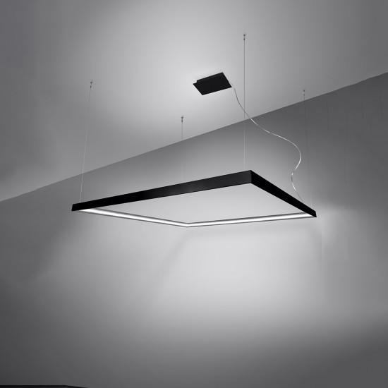 Chandelier NELYA M black 4000K