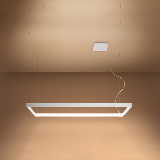 Chandelier TUULA M white 3000K