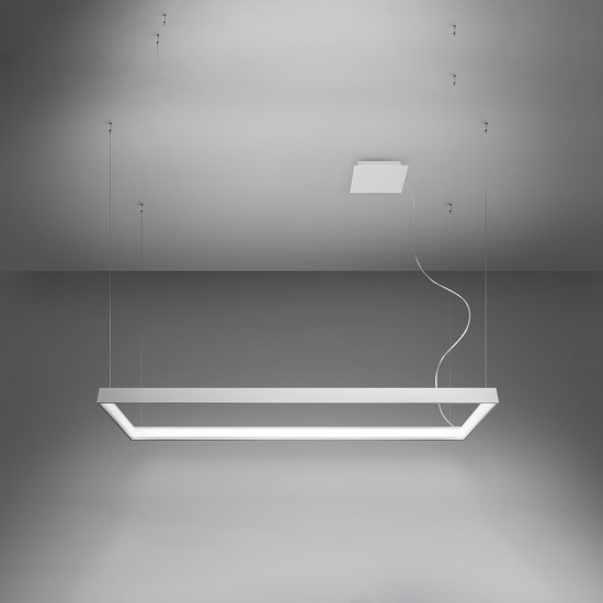 Chandelier TUULA L white 4000K