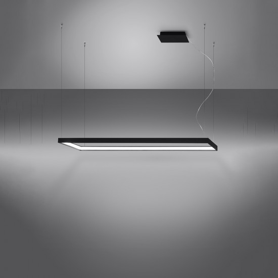 Chandelier TUULA L black 4000K