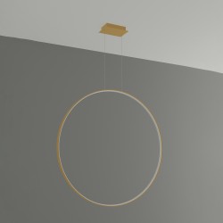 Pendant lamp RIO 110 golden LED 4000K
