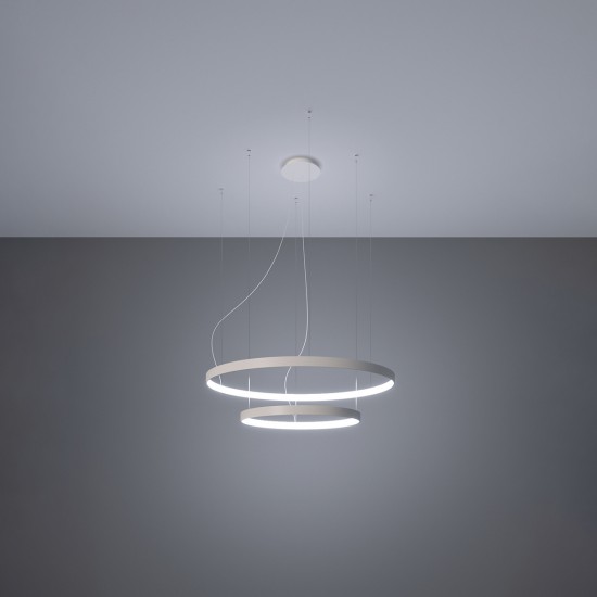 Chandelier RIO 2 55/78 white LED 4000K