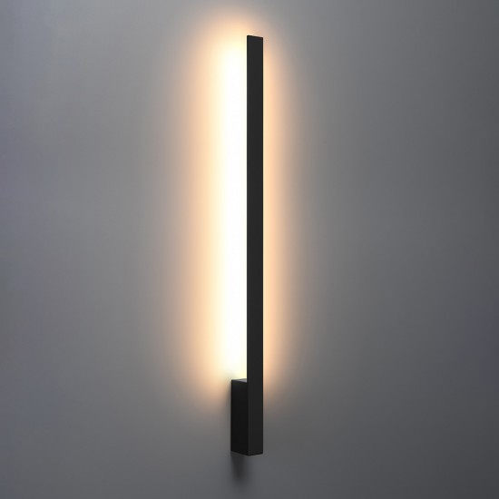 Wall lamp LAHTI L black 3000K
