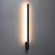 Wall lamp LAHTI L black 3000K