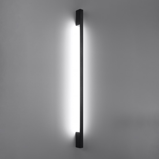 Wall lamp SAPPO L black 4000K