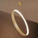 Pendant lamp RIO 55 golden LED 3000K
