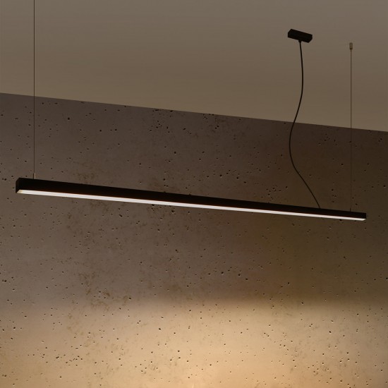 Pendant lamp PINNE 200 black