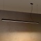 Pendant lamp PINNE 200 black