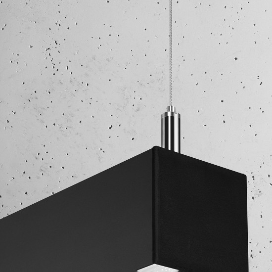 Pendant lamp PINNE 200 black