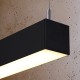 Pendant lamp PINNE 200 black
