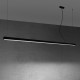 Pendant lamp PINNE 200 black