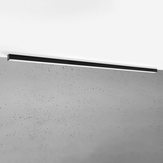 Ceiling lamp PINNE 200 black