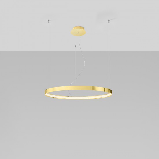 Chandelier RIO 78 polished gold LED 3000K Chandelier RIO 78 polished gold LED 3000K
