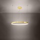 Chandelier RIO 78 polished gold LED 3000K Chandelier RIO 78 polished gold LED 3000K