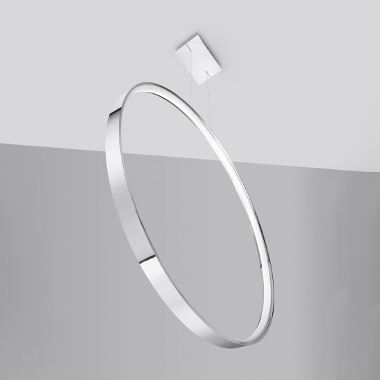 Pendant lamp RIO 78 chrome LED 4000K