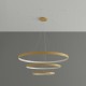 Chandelier RIO 3 55/78/110 golden LED 4000K