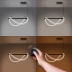 Pendant lamp GALAKSE 84 black LED 2700-6500K