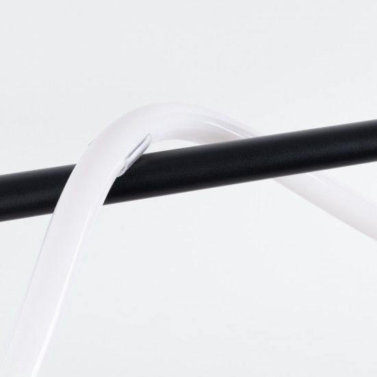 Pendant lamp GALAKSE 148 black LED 2700-6500K